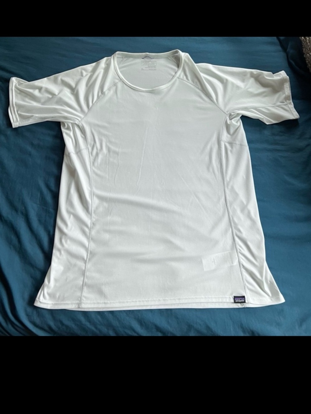 Patagonia White Short-Sleeve Women's Performance Tee